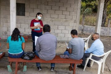 Sr. Geanni Ramos bei einem Weiterbildungskurs in Chiquimula