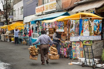 Der Wochenmarkt von Olivar del Conde.