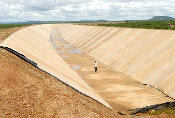 Bau des Ableitungskanals des São Francisco Flusses, Region von Cabrobró