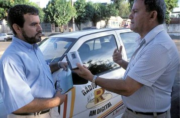 Santarèm/Parà
Interview/Padre Edilberto Sena (Radio Rural) und Dominges